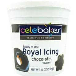 Celebakes Ready to Use Chocolate Royal Icing, 14 oz - cozylivehome.com | we sell a wide range of comfortable household items^ Shop All