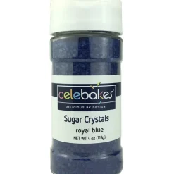 Discount Celebakes Royal Blue Sugar Crystals, 4 oz. - cozylivehome.com | we sell a wide range of comfortable household items Foods