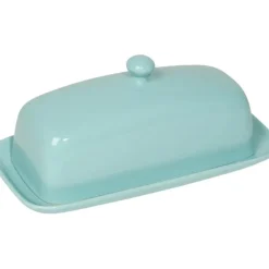CERAMIC BUTTER DISH EGGSHELL BLUE - cozylivehome.com | we sell a wide range of comfortable household items^ Shop All