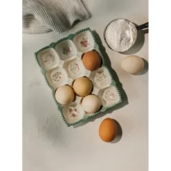 Ceramic Egg Holder Camellia Sage - cozylivehome.com | we sell a wide range of comfortable household items^ Shop All