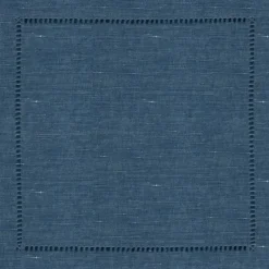 Chambray Hemstitch Charger - (SQUARE) - cozylivehome.com | we sell a wide range of comfortable household items^ Shop All