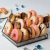 Chanukah Donuts/Latkes Serving Tray Dreidel Shape Design Clear Blue - cozylivehome.com | we sell a wide range of comfortable household items^ Shop All