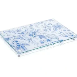 CH-FT-N French Toile Challah Board - Navy - cozylivehome.com | we sell a wide range of comfortable household items^ Shop All