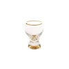 Clearance CLG827 Set of 6 Liquor Glasses with Gold Stem and Rim - cozylivehome.com | we sell a wide range of comfortable household items Giftware