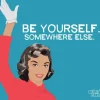 COCKTAIL NAPKINS BE YOURSELF - cozylivehome.com | we sell a wide range of comfortable household items^ Shop All