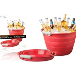 Collapsible Beverage Bin - cozylivehome.com | we sell a wide range of comfortable household items^ Shop All