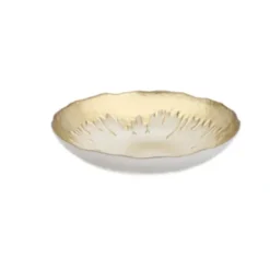 Sale CSB2311 Gold Dipped Salad Bowl - 11.75"D - cozylivehome.com | we sell a wide range of comfortable household items Giftware