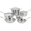 Fashion Cuisinart 10 Piece CHEFS CLASSIC COOKWARE SS - cozylivehome.com | we sell a wide range of comfortable household items Housewares