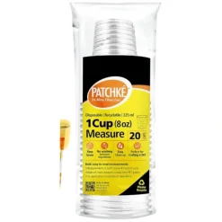 Outlet CUPS DISPOSABLE MEASURING 20 PACK 8OZ PATCHKE - cozylivehome.com | we sell a wide range of comfortable household items Housewares