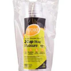 New CUPS DISPOSABLE MEASURING 12 PACK 16OZ PATCHK - cozylivehome.com | we sell a wide range of comfortable household items Housewares