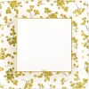 DINNER PAPER PLATE BERRY GATHERING IVORY/GOLD 8CT - cozylivehome.com | we sell a wide range of comfortable household items^ Shop All