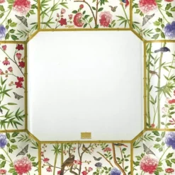 DINNER PLATE SQUARE CHINESE WALLPAPER CREAM - cozylivehome.com | we sell a wide range of comfortable household items^ Shop All