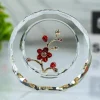 Discount DMCF-RND-RD CRYSTAL FLORAL – RED CIRCLE - cozylivehome.com | we sell a wide range of comfortable household items Giftware