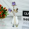 Flash Sale DMCF-ROS-PR CRYSTAL FLORAL – PURPLE ROSE - cozylivehome.com | we sell a wide range of comfortable household items Giftware