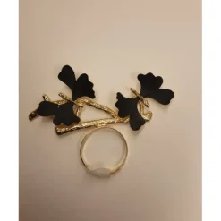 Double Black Flat Napkin Ring - cozylivehome.com | we sell a wide range of comfortable household items^ Shop All
