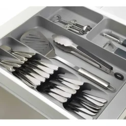 DrawerStore Gray Cutlery, Utensil & Gadget Organizer - cozylivehome.com | we sell a wide range of comfortable household items^ Shop All