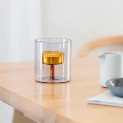 Duo Tone Tea Light Holder by Block Design - cozylivehome.com | we sell a wide range of comfortable household items^ Shop All