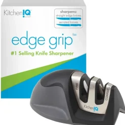 EDGE GRIP KNIFE SHARPENER BLK - cozylivehome.com | we sell a wide range of comfortable household items^ Shop All