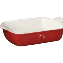 EMILE HENRY MEDIUM RECTANGULAR BAKER 11X8/ 3 QT ROUGE - cozylivehome.com | we sell a wide range of comfortable household items^ Shop All