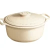 EMILE HENRY ROUND STEWPOT 4.5 QT CREME - cozylivehome.com | we sell a wide range of comfortable household items^ Shop All