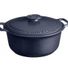 EMILE HENRY STEWPOT 6QT ROUND BLUE - cozylivehome.com | we sell a wide range of comfortable household items^ Shop All