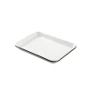 Enamel Sheet Pan Server w/ Black Rim 1/4 Size - cozylivehome.com | we sell a wide range of comfortable household items^ Shop All