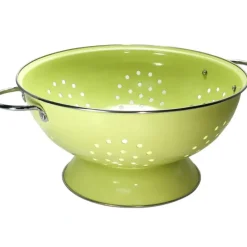 ENAMELED CALYPSO COLANDER 5 QT LIME - cozylivehome.com | we sell a wide range of comfortable household items^ Shop All