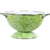 ENAMELED CALYPSO COLANDER 3 QT LIME MARBLE - cozylivehome.com | we sell a wide range of comfortable household items^ Shop All