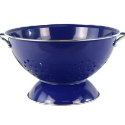 ENAMELED CALYPSO COLANDER 7 QT INDIGO - cozylivehome.com | we sell a wide range of comfortable household items^ Shop All