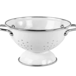 ENAMELED CALYPSO COLANDER 1.5 QT WHITE - cozylivehome.com | we sell a wide range of comfortable household items^ Shop All