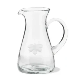 Etched Glass Bumble Bee Clear Glass Pitcher 32 oz - cozylivehome.com | we sell a wide range of comfortable household items^ Shop All