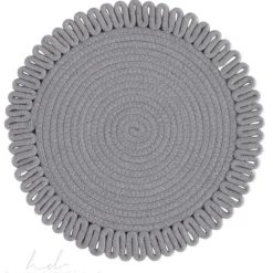 EXTRA THICK Looped Edge Round Placemats - D15" - cozylivehome.com | we sell a wide range of comfortable household items^ Shop All