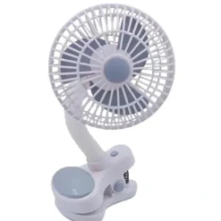 FAN- CLIP ON-5.5″ RECHARGEABLE w-BATTERY BACK UP-asst COLORS - cozylivehome.com | we sell a wide range of comfortable household items^ Shop All