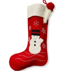 Farmhouse Snowman Stocking - cozylivehome.com | we sell a wide range of comfortable household items^ Shop All