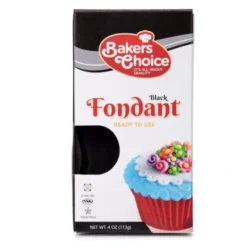 Fashion Fondant Black - cozylivehome.com | we sell a wide range of comfortable household items Foods
