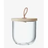 Sale G1085-15-301 Ivalo Container & Ash* Lid H6in Clear - cozylivehome.com | we sell a wide range of comfortable household items Giftware