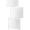 Flash Sale G1728-26-391 Tier Vase H10.25in Chalk White - cozylivehome.com | we sell a wide range of comfortable household items Giftware