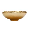 Fashion GB2547 Gold Bark Raw Edged Bowl - 11.5"D x 7.25"H - cozylivehome.com | we sell a wide range of comfortable household items Giftware