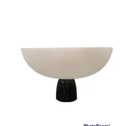 New GFB3431 White Glass Bowl on Black Base - cozylivehome.com | we sell a wide range of comfortable household items Giftware