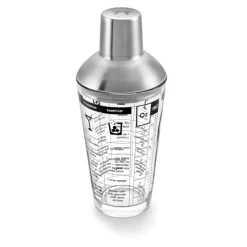 GLASS COCKTAIL RECIPE SHAKER - cozylivehome.com | we sell a wide range of comfortable household items^ Shop All