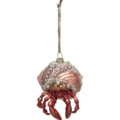 Fashion Glass Hermit Crab Ornament - cozylivehome.com | we sell a wide range of comfortable household items Ornament