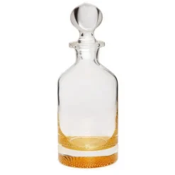 Sale GLB3376 Whiskey Decanter with Gold Reflection Bottom - 3.75"D x 9.75"H - cozylivehome.com | we sell a wide range of comfortable household items Giftware