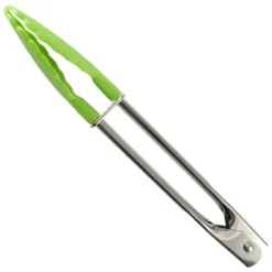 Best Green Mini Tongs 7" - cozylivehome.com | we sell a wide range of comfortable household items Housewares