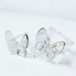 Grey Iridescent Butterfly Napkin Rings (Pack Of 4) - cozylivehome.com | we sell a wide range of comfortable household items^ Shop All