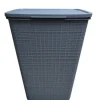 Cheap 1663Grey Plastic Laundry Basket, Grey - cozylivehome.com | we sell a wide range of comfortable household items Housewares
