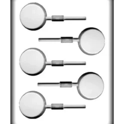 8h-5207 Flat Round Sucker Hard Candy Mold, 2" - cozylivehome.com | we sell a wide range of comfortable household items^ Shop All