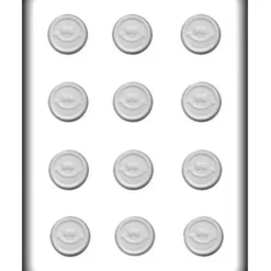 8H-9143 Smiley Mint Hard Candy Mold, 1" - cozylivehome.com | we sell a wide range of comfortable household items^ Shop All