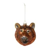 Clearance Hand-Painted Glass Tiger Ornament - cozylivehome.com | we sell a wide range of comfortable household items Ornament