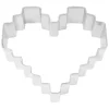 Heart Pixelated Cookie Cutter (3″) - cozylivehome.com | we sell a wide range of comfortable household items^ Shop All