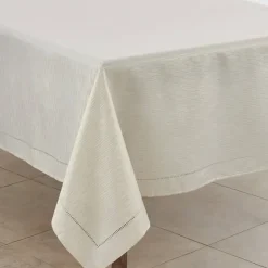 HEMKK Hemstitch 85 Round Natural - cozylivehome.com | we sell a wide range of comfortable household items^ Shop All